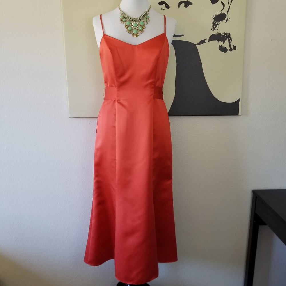 SOLD 💫 Alfredo Angelo Orange/Red Dress (NWOT)